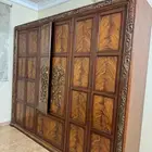 غرفة نوم خشب ومجلس حريم