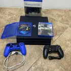 سوني 4 برو 1TB معاه اماينكرافت وا كود وا 3 يدت تحكم