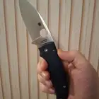 سكين مطويه سبايدركو شامان معدن xhp جديده