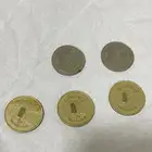 ليرة سورية قديمه 10 ليرات و 5 ليرات و عملات اردنيه