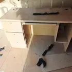 طاولتين ثقيلات حق كمبيوترات وارفف