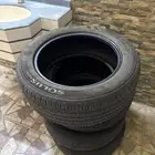 كفرات كومهو مستخدم نص عمر مقاس 215 55 17