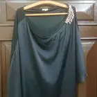 بلوزة نسائي ماركة ريقر اييسلند كم مفتوح مقاس xl لون اسود