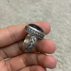 خاتم صياغة سلك نجراني بحجر النجوم