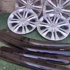 طاسات هايلكس مع نضارات الابواب وسطبات النترا