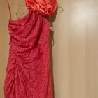 فستان مناسبات فخم لونه اورنج للبيع مقاس سمول