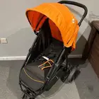 عربة أطفال بثلاث كفرات   استخدام 3 مرات فقط