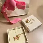 سلسال سواروفسكي الفراشة