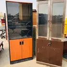 دولاب مكتبي خشب بحالة ممتازة