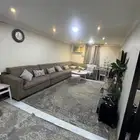 طقم كنب رمادي وطقم كنب بيج