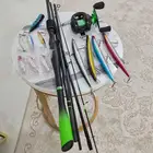 صنارة صيد بايت كاستر عدة صيد سمك  كاستينج  عدة صيد كامله