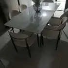 للبيع طاولة طعام عدد 6 كراسي