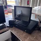 جهاز كاشير للمحاسبة استعمال نظيف شاريه جديد مع برنامج محاسبي