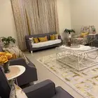 كنب طقمين شبه جديد