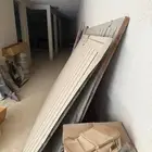 باب حديد حجم كبير للبيع 4قطع مفكوك جاهز