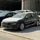 تويوتا كامري نص فل 2025 متوفر جميع الالوان اقساط