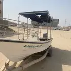 زورق الضاعن 24قدم موديل 2011 نظيف جدا ومنوه المستخدم