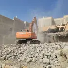 هدم وحفر بوكلين هدم مباني