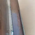 باب خشب مع قاسم ودريشه كامله مع حلق