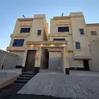 للبيع أدوار ارضي بحوش ومدخل سياره6غرف252م بحي الطلح تشطيبVIP