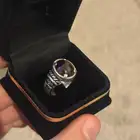 خاتم ملكي بحجر ياقوت نجمي