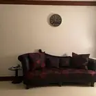 طقم كنب مع ستارة