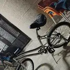 سيكل فراشة فضي مقاس 20