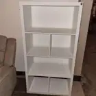 مكتبه بيضاء خشب