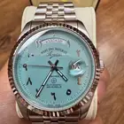 ساعة وست اند سويسرية جديدة بالكامل   تيفاني بالأرقام العربية