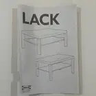 طاولة ايكيا مستخدمة للصالة