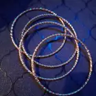 معاضد صب مطليه ذهب ثابت لايتغير عيار 18