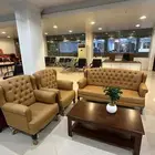 اثاث المكتبي كنب مودرن جلد كلو ألوان و أشكال جديدة سعر جملة