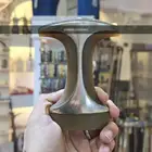 قرن شبيه الزراف من الجواميس مصوعي بالفضة العمانية