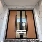 ابواب كلادينج ابواب حديد ابواب ليزر درابزينات حديد مشغول