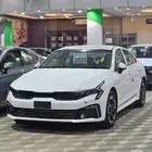 كيا K5 2025 ستاندر مطور وارد الاهليه ابيض