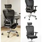 كراسي مكتبي جلد وشبك يوجد بساتم وكفرات