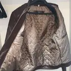 جاكت جلد طبيعي باكستاني مقاس XL