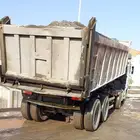 قلابات ثلاث محاور جاهزه العمل وتوريد من الكسارات