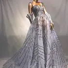 فستان فخم من المصمم شارون سعيد يناسب اخت العروس او العريس