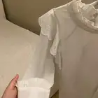 بلوزه ابيض للمدرسه