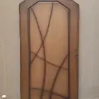 باب خشب جديد فاخر