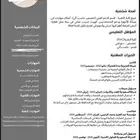 سيرة ذاتية احترافية