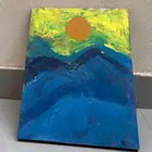 لوح لوحات مرسومة بيد الفنان منصور