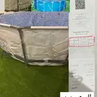 جديييد مسبح كبير أعمدة عمق متر