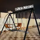 بأحجام ومقاسات أجمل المراجيح والملاهي للجميع