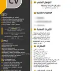 سيرة ذاتية CV احترافي