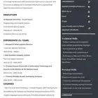 سيرة ذاتية cv