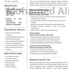 تصميم Cv على نظام ATS احترافي