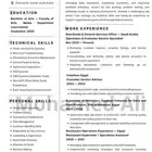 مصمم سيرة ذاتية (Cv) على نظام ATS