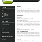 تصميم سيرة ذاتية احترافية cv